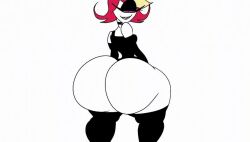  animated cyclops female_only femsub hazbin_hotel hypno_galaxy large_ass niffty_(hazbin_hotel) shortstack video 