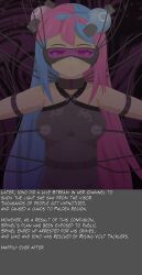 blue_hair corruption enemy_conversion femsub glowing hypnotic_screen iono_(pokemon) nasicampur32 nintendo pink_hair pokemon pokemon_(anime) pokemon_scarlet_and_violet tagme tech_control text visor