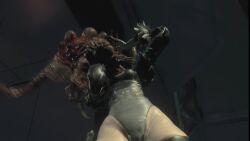 3d boots breasts corruption dead_source female_only femsub gloves leotard nemesis_alpha nier_automata nightmare_fuel parasite rermodv resident_evil resident_evil_3_remake resisting solo standing tentacles thigh_boots thighhighs video_game vore yorha_no._2_type_b