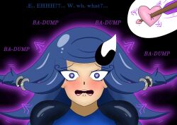 azure_blade blue_eyes blue_hair corruption heart_eyes love onorgasmic