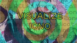 animated animated_gif artist_request blue_hair fandomhypnojunk iono_(pokemon) nintendo pink_hair pokemon pov pov_sub seizure_warning spiral_background tagme