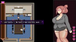  animated ass azurezero breasts brown_eyes brown_hair dialogue femsub fingering gameplay_mechanics huge_breasts large_ass legs maledom office_lady orgasm penis phantom_penis phantom_thief_sylphy preview public_use sex short_skirt sound text thick_thighs thighhighs video 