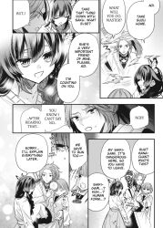  bride_of_the_barrier_master character_request femdom femsub magic monochrome screenshot sleep_command tagme translated 