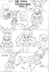 alien bianca_(spyro_the_dragon) bikini bikini_bottom bikini_top bonnie_hopps bra bunny_ears bunny_girl carrot_(one_piece) chicken_dance comic dancing dialogue disney expressionless femsub furry greyscale helmet humor hypnotic_accessory jimmy_neutron_(series) jmkplover judy_hopps lineart lola_bunny looney_tunes monochrome mother_and_daughter multiple_girls multiple_subs one_piece open_mouth panties remote_control short_hair shrunken_irises size_difference sketch sonic_the_hedgehog_(series) space_jam spyro_the_dragon_(series) tech_control thick_thighs underwear vanilla_the_rabbit yolkian zootopia