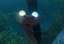   3d animated coils disney hypnotic_eyes jungle kaa kaa_eyes loli made_in_abyss riko_(made_in_abyss) sound tagme the_jungle_book video voice_acted