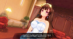 3d breasts brown_hair custom_maid_3d_2 female_only femsub large_breasts sennoudaisuki text translated