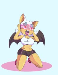 absurdres bat_girl bat_wings breasts empty_eyes female_only femsub furry hypnotic_accessory large_breasts open_mouth rouge_the_bat sauce-guy short_hair solo sonic_the_hedgehog_(series) tech_control visor white_hair wings