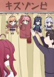 chibi drugged hakari_hanazono happy_trance heart_eyes karane_inda kiss_zombie kissing kusuri_yakuzen nano_eiai pikuyu_art rentarou_aijou shizuka_yoshimoto the_100_girlfriends_who_really,_really,_really,_really,_really_love_you