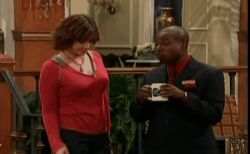 animated animated_gif breasts carey_martin_(the_suitelife_of_zack_and_cody) dark_skin disney femsub hypnotic_eyes large_breasts magic maledom marion_moseby_(the_suitelife_of_zack_and_cody) open_mouth real red_hair saluting standing standing_at_attention the_suite_life_of_zack_and_cody