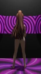  3d animated bottomless femsub futaba_sakura hypnotic_screen lucid451 nude open_mouth persona_(series) persona_5 spiral tagme topless video yellow_eyes 