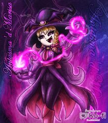  alternate_costume ameerashourdraws antasma aura black_eyes blonde_hair book breasts corruption crossover english_text evil_smile eye_color_change fangs femsub gloves hat large_breasts magic magician maledom mario_&amp;_luigi_(series) mario_&amp;_luigi_:dream_team marisa_kirisame nintendo possession slit_pupils smile spiral super_mario_bros. text touhou vampire very_long_hair witch witch_hat yellow_eyes 