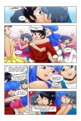 akane_tendo cheerleader comic mariko_konjo ranma_1/2 ranma_saotome shampoo_(ranma_1/2) wadevezecha