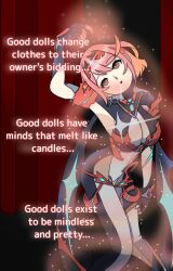  alternate_costume dazed dollification drool esbypno female_only femsub hypnotic_magic knees_together nintendo open_mouth pink_hair pyra_(xenoblade) self_hypnosis solo standing text xenoblade_chronicles xenoblade_chronicles_2 yellow_eyes 
