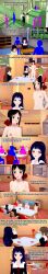  absurdres altered_common_sense aware bikini bikini_bottom bikini_top blonde_hair body_control breasts brown_hair classroom clothed collar dialogue english_text femdom femsub fujiwara_chika green_eyes grey_eyes iino_miko kaguya-sama_love_is_war kaguya_shinomiya kneeling leash malesub mass_hypnosis miyuki_shirogane multiple_boys multiple_girls multiple_subs nipples nude pink_hair red_eyes school_uniform smile surprised text twintails yu_ishigami zenin1 