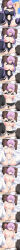 absurdres ahegao bed bikini_top blush bottomless breasts caption censored cleavage collar comic corruption cum cum_in_pussy cum_on_body cum_on_breasts cum_on_face empty_eyes erect_nipples erection fate/grand_order fate_(series) femsub glasses gloves happy_trance heart heart_eyes hell_and_heaven large_breasts magic maid maid_headdress maledom mashu_kyrielight nude open_mouth opera_gloves penis purple_eyes purple_hair pussy sex short_hair smile sweat symbol_in_eyes thighhighs tongue tongue_out topless vaginal