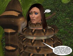 3d comic dead_source disney kaa olivia_green original presidus tagme the_jungle_book
