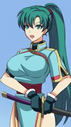  animated before_and_after bottomless electrickronos eye_roll femsub fire_emblem fire_emblem_the_blazing_blade green_hair instant_loss long_hair lyndis maledom navel nintendo opalu_(va) open_mouth penis ponytail sex sound standing video voice_acted 