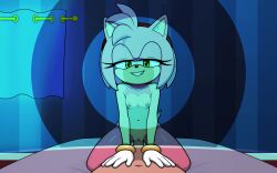  ai_art amy_rose animated bed breasts femdom furry green_eyes hedgehog_girl hypnotic_accessory hypnotic_screen manip midriff nipples nude pink_hair pov pov_sub sex smirk sonic_the_hedgehog_(series) subliminal suppas_(manipper) vaginal video 