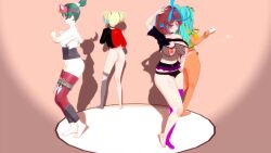 animated brazilian_miku dc_comics doll dollification emikukis femsub harley_quinn kiriko_(overwatch) latina miku_hatsune multiple_girls multiple_subs overwatch owozu renegadeshad0w tagme video virtual_youtuber vocaloid