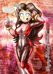 ameerashourdraws dialogue latex nintendo pauline robotization speech_bubble super_mario_bros. tagme tech_control