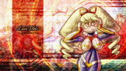 ameerashourdraws blonde_hair drone luna_platz megaman_(series) megaman_star_force red_eyes unhappy_trance uniform visor