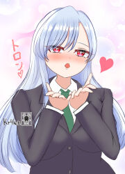 breasts drugged femsub happy_trance kiss_zombie kissing kr4ken815 large_breasts long_hair nano_eiai text the_100_girlfriends_who_really,_really,_really,_really,_really_love_you translation_request