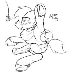 animals_only anus ask-mixy big_macintosh blush empty_eyes freckles happy_trance hooves horse male_only malesub my_little_pony non-human_feet non-human_penis pendulum penis pocket_watch short_hair sketch