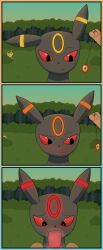  before_and_after blush comic corruption drool eevee fellatio heart heart_eyes hypnotic_accessory musk nintendo open_mouth oral pendulum penis pokemon pokemon_(creature) pokephilia symbol_in_eyes umbreon 
