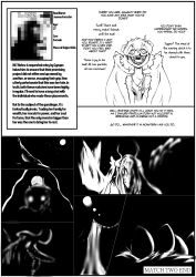 blood censored clothed death dialogue english_text faetomi female_only femdom femsub multiple_girls original short_hair siren text