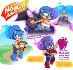  breasts clothed corruption cum cum_in_pussy demon dialogue drool femsub furry genderswap happy_trance hedgehog_girl missphase nintendo penis ring_fit sex sonic_the_hedgehog sonic_the_hedgehog_(series) sweat text 
