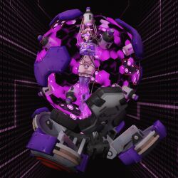  3d absurdres bondage bottomless brain_drain brown_hair cables clothed_exposure corruption crossed_arms d.va female_only femsub glowing headphones invaderman6 long_hair navel overwatch resisting restrained solo straitjacket tech_control thigh_boots thighhighs vaginal vibrator visor wires 