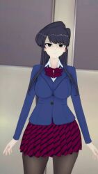 3d animated before_and_after black_eyes blush bouncing_breasts breasts censored clothed crossed_arms dannos drool embarrassed empty_eyes erection femsub happy_trance hypnotic_app komi_can&#039;t_communicate komi_shouko long_hair maledom nipples open_clothes panties pantyhose penis phone pov pov_dom pubic_hair purple_eyes pussy ribbon school_uniform sex skirt skirt_lift spread_legs unfocused_eyes vaginal video