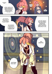  blue_eyes bracelet catsuit coin comic earrings ef-nsfw female_only femsub humor instant_loss judith_lanster meta ponytail red_hair sunglasses the_legend_of_heroes the_legend_of_heroes_trails_through_daybreak 