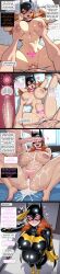  11_22_(generator) abs absurdres ai_art anus aware barbara_gordon batgirl blush body_control breasts bulge clothed collar covered_with_cum crotch_tattoo cum cum_in_pussy cum_in_uterus cum_on_body dc_comics dialogue english_text erect_nipples erect_nipples_under_clothes femsub fertilization heart heart_eyes huge_cock large_penis long_hair maledom mind_break muscle_boy nipples nude orgasm penis pink_eyes pregnant progress_indicator red_hair saluting sex steam stomach_bulge sweat symbol_in_eyes tattoo text vaginal x-ray 