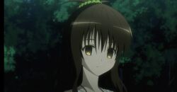  empty_eyes expressionless femdom femsub long_hair mikan_yuuki night official outdoors screenshot tagme to_love_ru to_love_ru_darkness 
