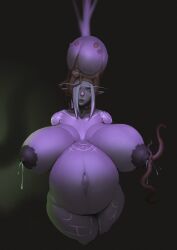  bottomless brain_injection breasts dazed dualberettas elf_ears femsub huge_breasts lactation long_hair mindbender_(warcraft) nightborne nightmare_fuel nose_ring nude parasite pregnant tentacles topless void_corruption_(warcraft) warcraft white_hair world_of_warcraft 