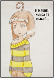  frisk_(undertale) hypno-tan original punisher2006 spanish straight-cut_bangs tagme text traditional translated undertale 