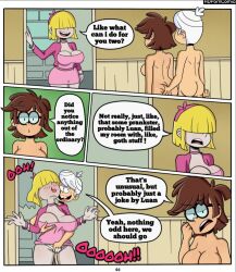  altered_perception breasts incest lincoln_loud lisa_loud loud_house lucy_loud pepemay93 personification 