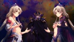  artist_request character_request empty_eyes femsub game_cg lana_(langrisser) langrisser long_hair sisters tagme 