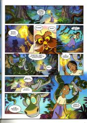 before_and_after black_hair comic dark_skin disney happy_trance hypnotic_eyes kaa kaa_eyes loli official shanti smile snake text the_jungle_book translation_request