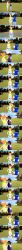  absurdres angry ash_ketchum awakening aware black_hair blue_eyes body_control brown_eyes closed_eyes clothed dialogue english_text femsub horokeu maledom misty nintendo orange_hair outdoors pokemon pokemon_(anime) short_hair shrunken_irises text trance_break 