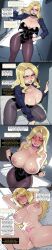  11_22_(generator) absurdres ai_art angry arms_above_head aware bed bedroom black_canary blonde_hair blue_eyes blush body_control body_markings breasts choker clothed collar control_collar crotch_tattoo cum dc_comics dialogue drool english_text eye_color_change eye_roll femsub heart_tattoo hypnotic_accessory kneeling lipstick long_hair maledom nipples nude one_eye_open orgasm pink_eyes pussy red_lipstick steam super_hero tattoo text trembling undressing undressing_command 