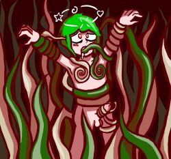  brain_injection femboy green_hair heart_eyes lemmings malesub msxtape tentacles 