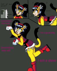 cat_girl drool english_text fellatio femsub furry honey_the_cat hypnotic_app hypnotic_screen peptryxs_ simple_background sonic_the_hedgehog_(series) statue text