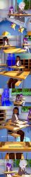  3d aaliyah_ward_(anoni_hypno) absurdres altered_common_sense anoni_(anoni_hypno) anoni_hypno black_hair blue_eyes blush choker classroom closed_eyes clothed cum dark_skin dialogue english_text female_only femdom femsub handsfree_ejaculation long_hair mous_carter_(anoni_hypno) multiple_girls orgasm original purple_eyes purple_hair red_eyes school_uniform short_hair spiral spiral_eyes sweat symbol_in_eyes text twintails white_hair 