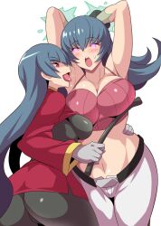  armpit_licking armpits ass blush breasts dual_persona female_only femdom femsub gloves glowing glowing_eyes icontrol_(manipper) konno_tohiro large_breasts licking long_hair manip midriff multiple_girls multiple_persona navel nintendo open_mouth pokemon pokemon_firered_and_leafgreen pokemon_heartgold_and_soulsilver red_eyes sabrina selfcest sideboob spiral_eyes symbol_in_eyes tongue tongue_out yuri 