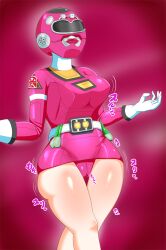 ass_expansion corruption gekisou_sentai_carranger lipstick power_rangers power_rangers_turbo super_sentai thick_thighs yorotoru